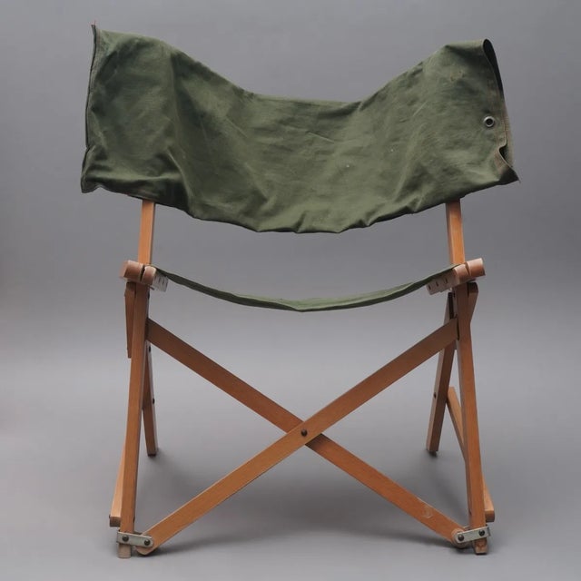 Beach Folding Chair by Pier Giacomo Castiglioni for Gavina, Italy, 1960s For Sale - Image 11 of 17