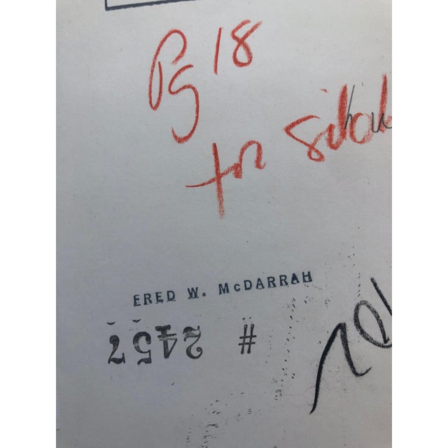 1990s Fred McDarrah, Vintage Print Silver Gelatin Signed Photo President Richard Nixon Innaugural, 1992 For Sale - Image 5 of 7