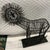 Large Metal Lion Art Sculpture Wire Sculpture Curtis Jere Style Brutalist Design For Sale In Houston - Image 6 of 9
