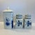 Blue Vintage German Inge & Dutch Delft Blue and White Ceramic Canister Set, 3 Pieces For Sale - Image 8 of 12