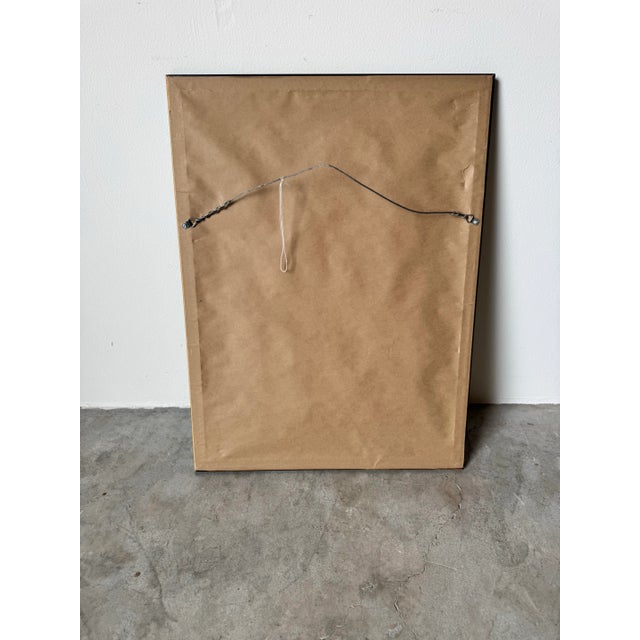 Vintage Expressionist Watercolor Portrait Painting of a Woman by K. Urdi For Sale - Image 11 of 11