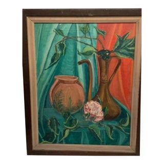 A Love Letter From the Ruins: 1945 Boris Mandrovsky Abstract For Sale