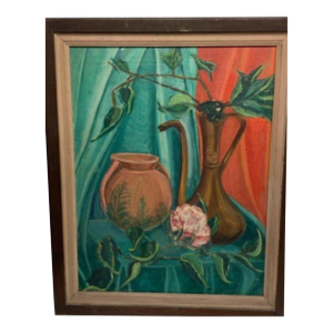 A Love Letter From the Ruins: 1945 Boris Mandrovsky Abstract
