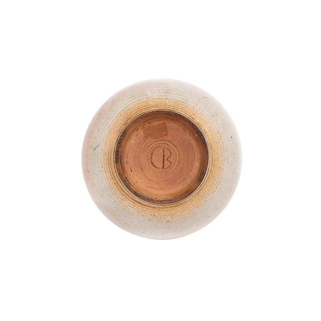 1960s Clyde Burt Ombre Ceramic Vase For Sale - Image 5 of 6