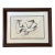 Original Ink on Paper Art by Alex Beard, “Gestural Horse”, With Coa For Sale