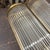 Two Elegant 2000s Mid-Century Modern Brass and Glass Italian Wall Sconces For Sale - Image 10 of 11