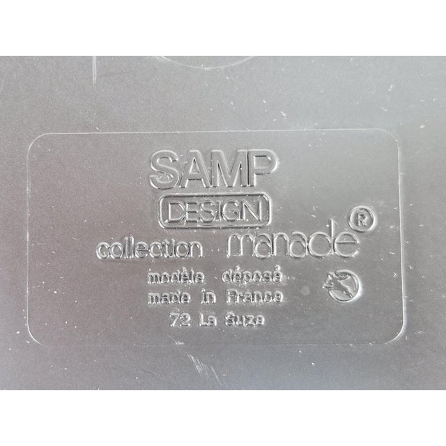 Vintage Office Waste and Paper Basket by Jean René Talopp for Samp de Manade Design, 1970s For Sale - Image 6 of 7