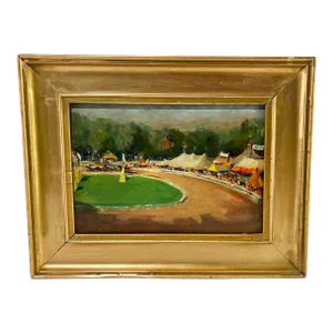C. 1920s Morgan Colt Impressionistic Oil on Panel