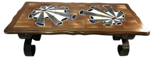 Ceramic Coffee Table, 1960s