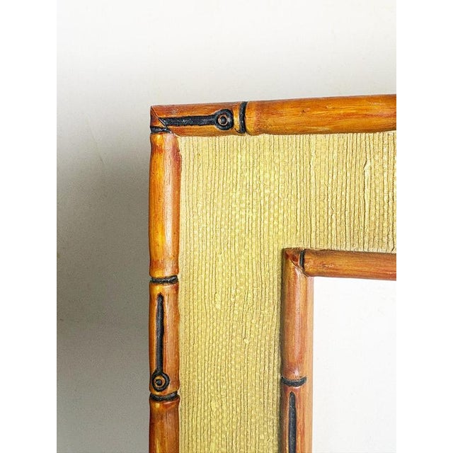 Fabric and Wooden Photo Frame, France, 1940s For Sale - Image 9 of 10