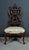 Napoleon III Wet Nurses Chair in Mahogany For Sale - Image 12 of 15