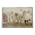 Vintage Zabihi Collection Camel Donkey Turkish Kula Pictorial Scatter Size Rug - 3'2" x 4'8" For Sale