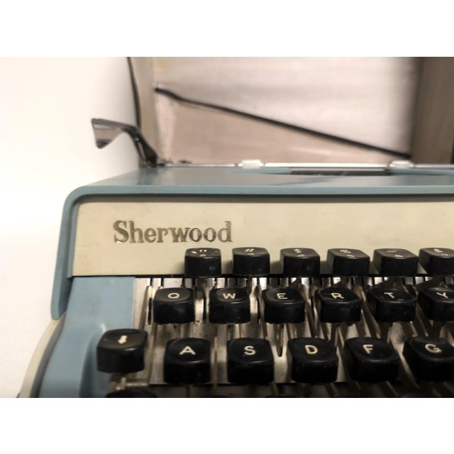 Mid-Century Sherwood Typewriter For Sale - Image 11 of 12