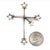 Rare Mikimoto Estate Akoya Pearl Cross Brooch Sterling Silver 4 mm M379 This elegant Authentic Mikimoto Silver brooch has...