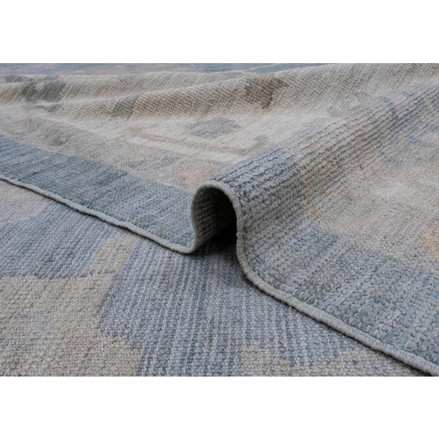 Textile Turkish Oushak Rug 12'1" x 17'5" For Sale - Image 7 of 8