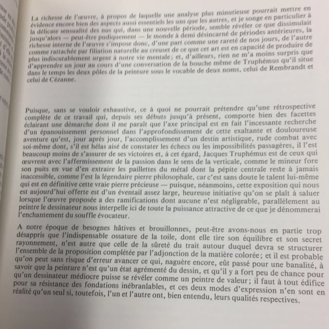 1986 Jacques Truphemus Exhibition Catalog For Sale - Image 5 of 9