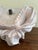 Stone Antique French Marble Female Bust Fragment With Draped Neoclassical Form For Sale - Image 7 of 12