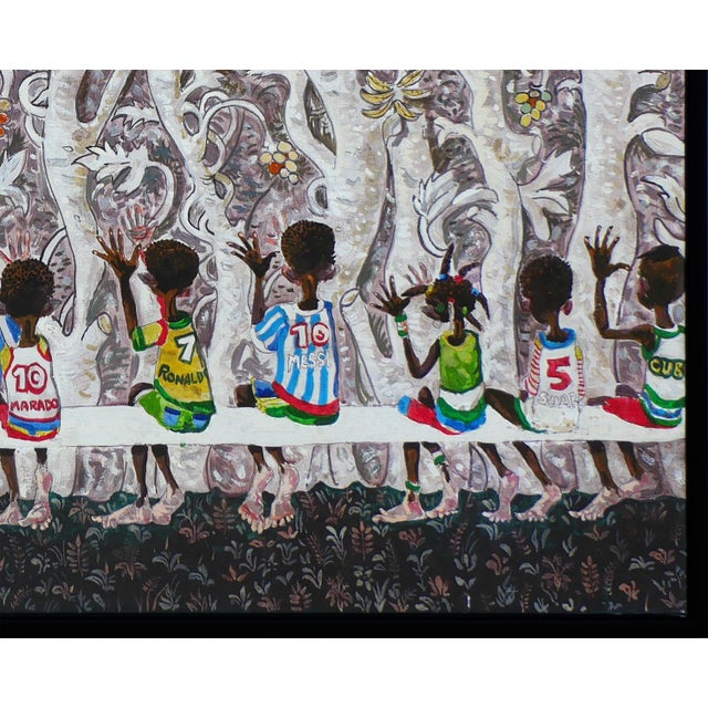 Douglas Perez Castro "Sano Entretenimiento II" Contemporary Surrealist Social Commentary Painting, 2015 For Sale - Image 9 of 12