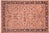 Pink Shabby Chic Floral 1990's Pak-Persian Pink/Blue Wool Rug - 6'2'' X 9'4'' For Sale - Image 8 of 9