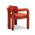Not Yet Made - Made To Order Double Arch Dining Chairs in Crimson Red Cotton Velvet from Insidherland, Set of 6 For Sale - Image 5 of 16
