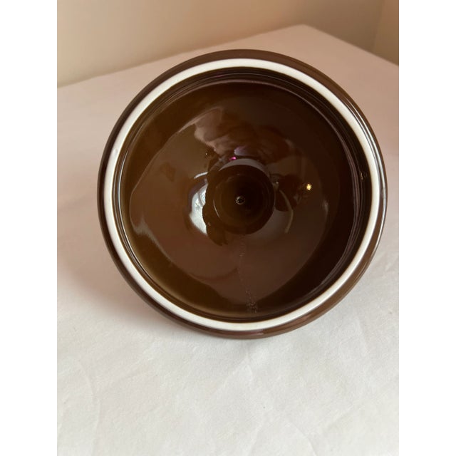 Global Views Vintage Neoclassical Style Porcelain Urn With With Lid and Handles by Global Views For Sale - Image 4 of 10