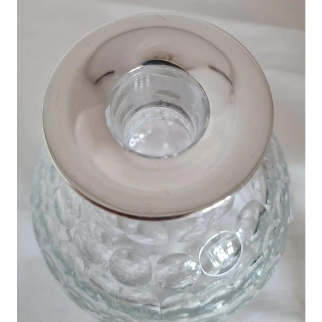 Camelot Silverware Cut Glass Golf Ball Spirit Decanter, 1991 For Sale - Image 10 of 14