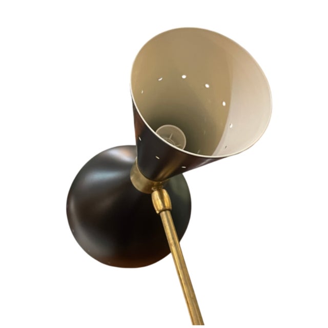 Thunderball Black Table Lamp from Stilnovo For Sale - Image 3 of 7