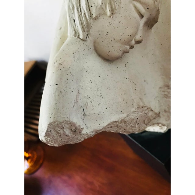 Vintage Plaster David Fisher Austin Productions 1984 First Moments Sculpture Mother Child For Sale In Boise - Image 6 of 11