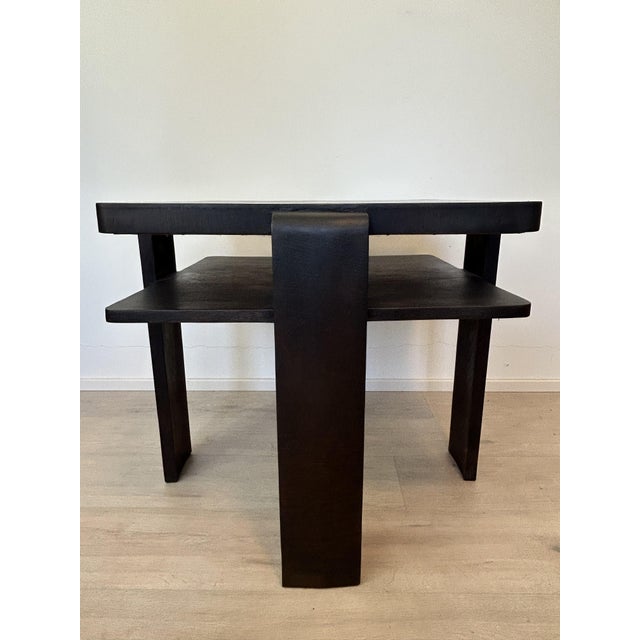 Bauhause Wooden Coffee Table, Germany, 1950s For Sale - Image 13 of 13