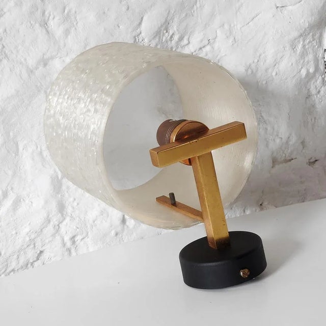 Metal Mid-Century Modern Sconces by Jean Gandelin, France, 1960s, Set of 2 For Sale - Image 7 of 11