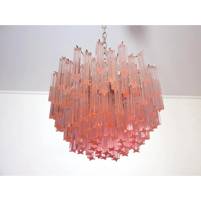 Vintage Chandelier in Murano Glass, 1990 For Sale - Image 4 of 13