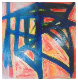 Homage to Franz Kline - Oil Painting 2010 by Giorgio Lo Fermo 2010