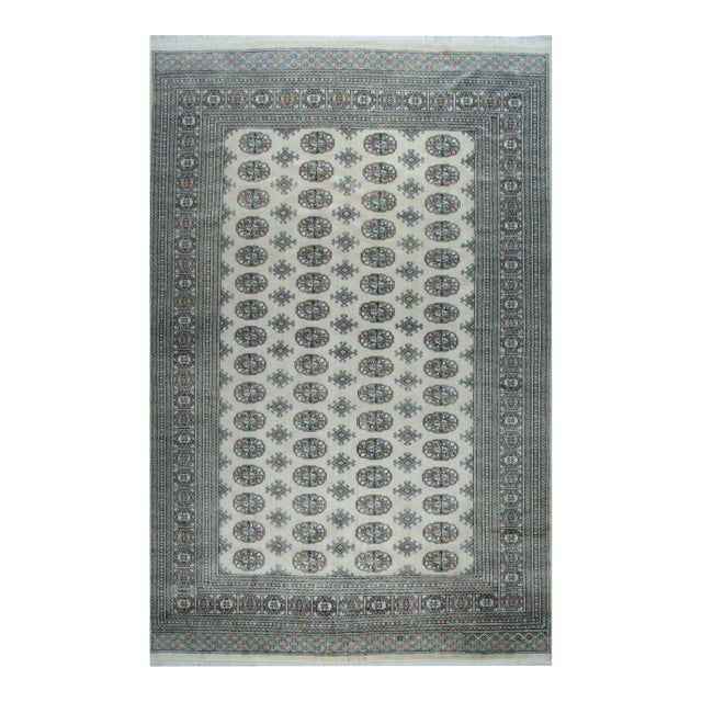 6x9 Rustic Nina Beige Geometric Modern Nan Carpet Rug For Sale