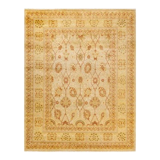 Mogul, One-of-a-Kind Hand-Knotted Area Rug in Ivory, 8' 3" x 10' 6" For Sale