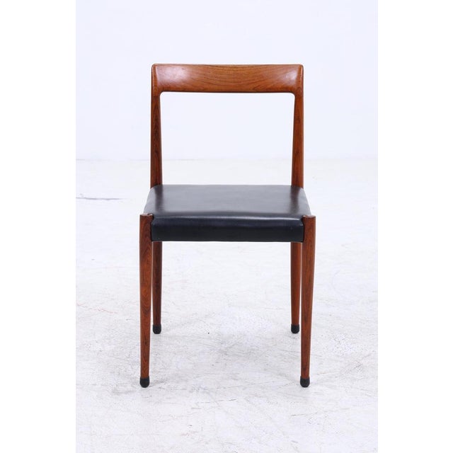 Mid-Century Teak Chairs from Lübke, 1960s, Set of 4 For Sale - Image 4 of 17