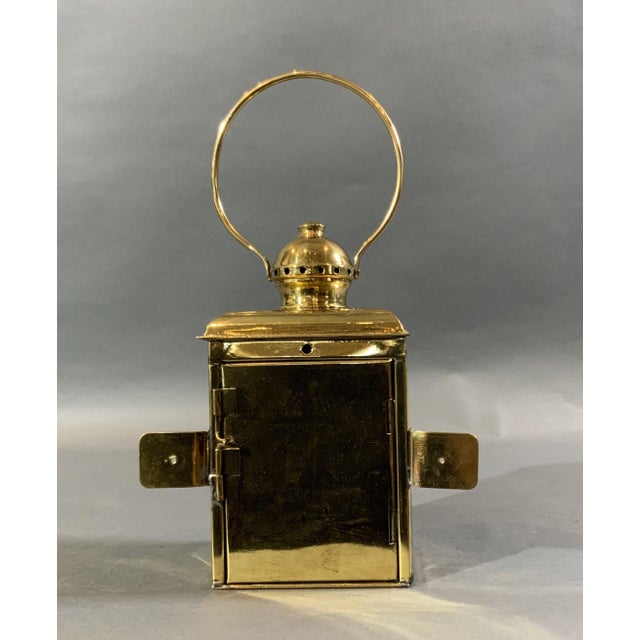 Metal Solid Brass Ship’s Bow Light For Sale - Image 7 of 10