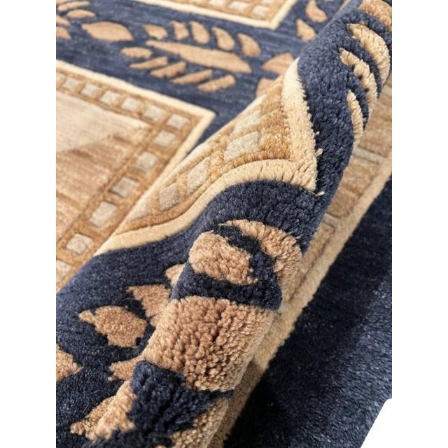 Pasargad DC Fine Hand Knotted Art Deco Rug For Sale - Image 4 of 7