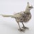 Italian Vintage Italian Handmade Genuine Silver Bird & Silver Plumes Figurine Sculpture For Sale - Image 3 of 11