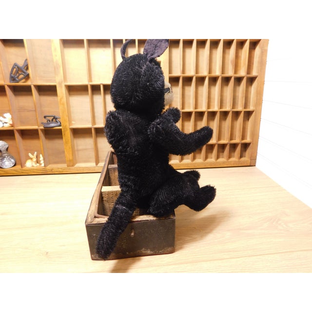 A rare and highly collectible early 1920s Felix the Cat mohair plush, representing one of the first globally recognized...