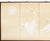 Stunning 4-Panel Japanese Style painted monochrome folding silk screen depicting Egrets and Full Moon. Unsigned....