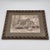 Gray Vintage Signed Pencil Drawing Storybook English Cottage Framed 1989 For Sale - Image 8 of 12