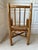 Wood Vintage Handmade Small (Child) Size Rustic Carved Log Wood Chair For Sale - Image 7 of 18