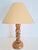 Brutalist Mid-Century Modern Brutalist Wooden Table Lamp, France, 1950s For Sale - Image 3 of 7