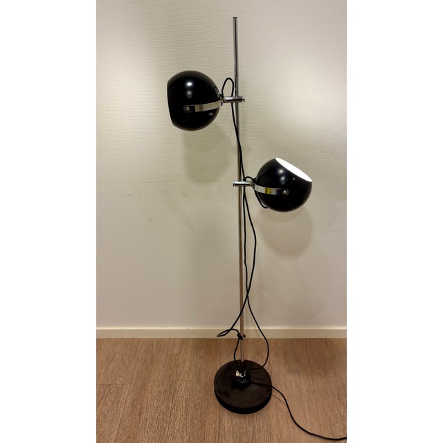 Double Eye Ball Standing Light by Max Liebert for Anvia Almelo, 1960 For Sale - Image 10 of 10