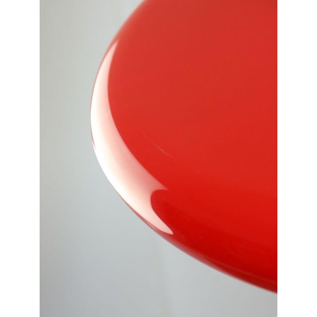 Space Age Saucer Pendant in Red Acrylic Glass from Guzzini, 1960s For Sale - Image 14 of 18