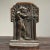 Art Deco Antique Art Deco Bronze Bookends With Man and Woman With Lyre (Pair)/Art Nouveau For Sale - Image 3 of 6