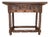 20th Century Catalan Spanish Carved Wood Console Table For Sale
