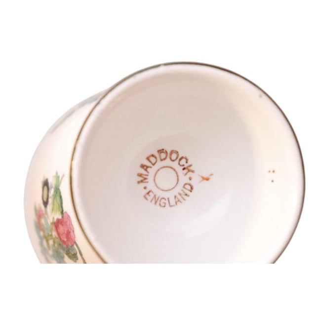 1960's English Porcelain Double Egg Cups, Set of 6 For Sale In Tampa - Image 6 of 6