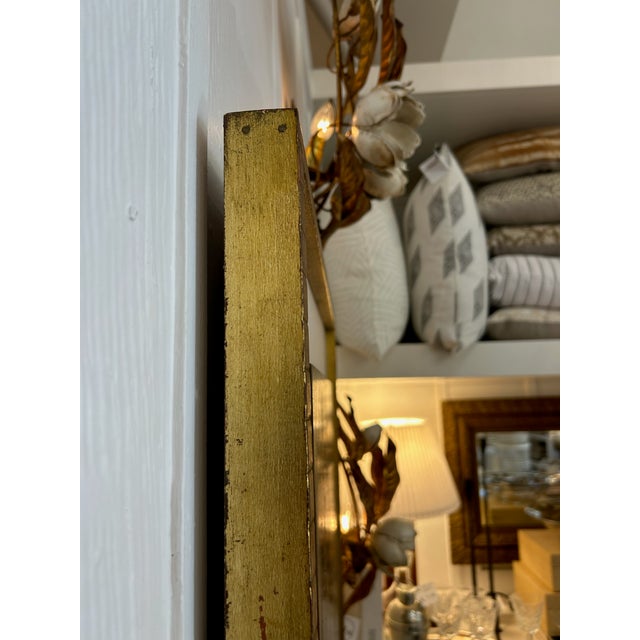 Green Pair of Vintage Original Oil on Board With New Linen Float Mat and Original Wood and Gold Leaf Frames For Sale - Image 8 of 18