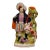 19th Century Staffordshire Spill Vase With Figure and Dog For Sale